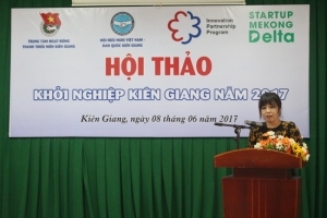 Gần 250 thanh niên tham gia Hội thảo khởi nghiệp Kiên Giang năm 2017